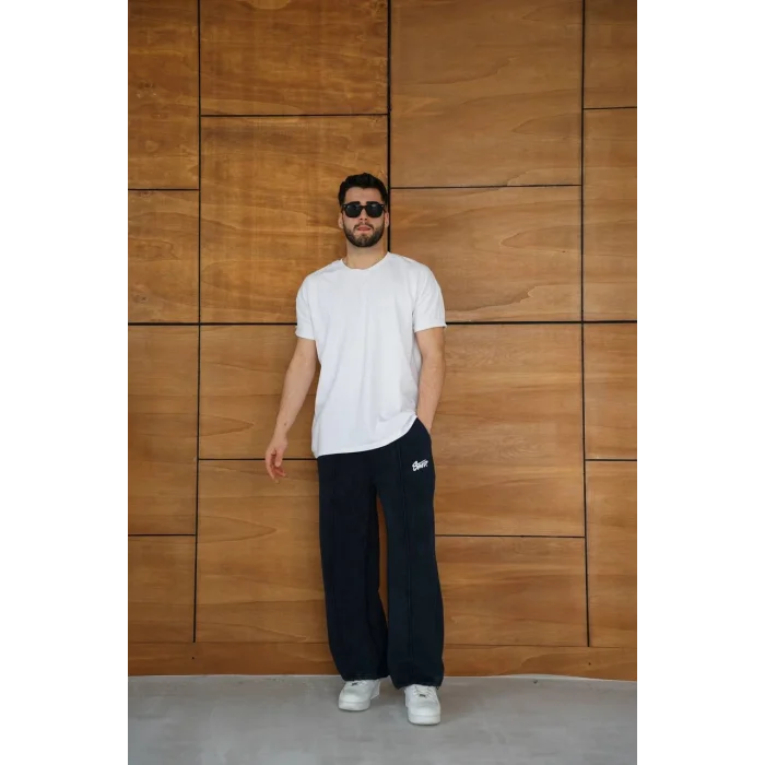 Siyah STWD Vintage Unisex Oversize Eşofman