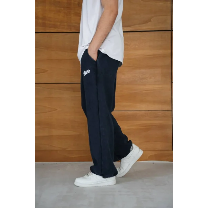 Siyah STWD Vintage Unisex Oversize Eşofman