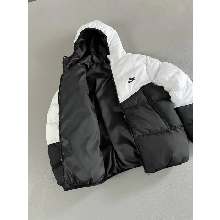 Gri NK Unisex Kapşonlu Şime Mont