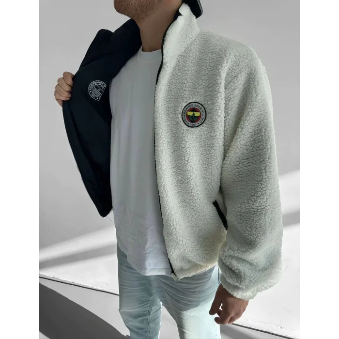 FB Oversize Çift Taraflı Unisex Mont