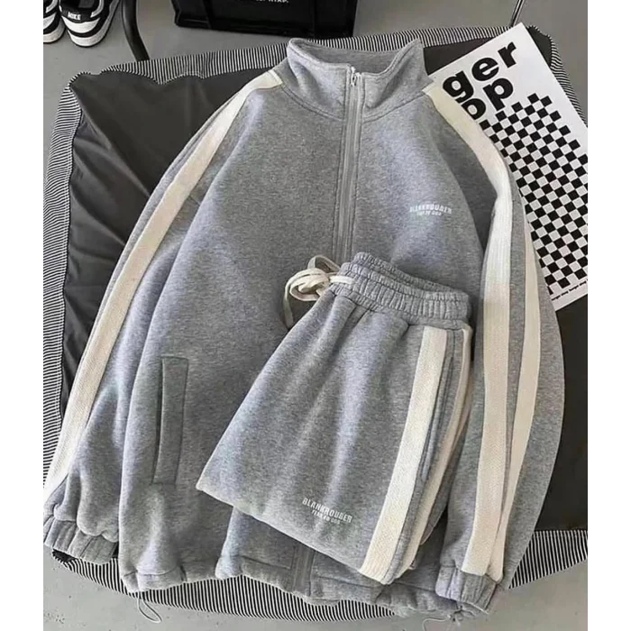 Gri Blankrouber Oversize Eşofman Takımı