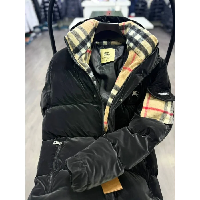 Siyah BURBERRY Premium European Quality Mont