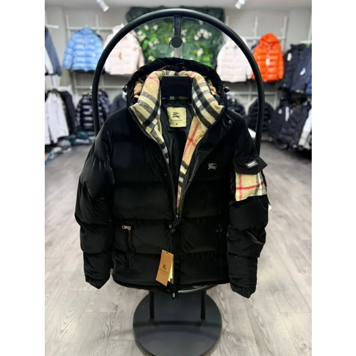 Siyah BURBERRY Premium European Quality Mont