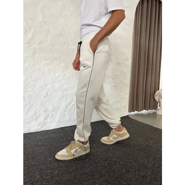 Krem NK Biyeli Unisex Oversize Eşofman