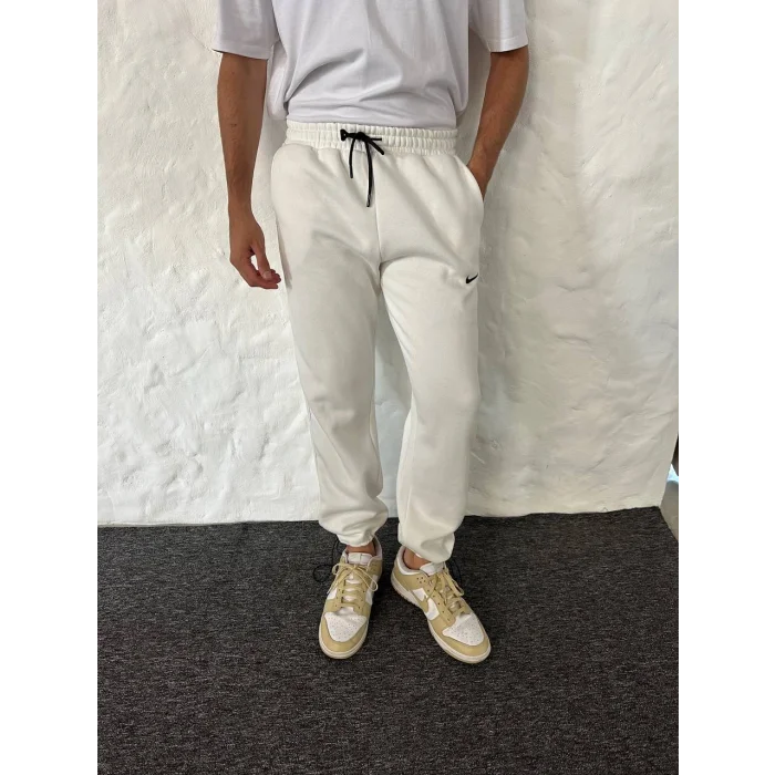 Krem NK Biyeli Unisex Oversize Eşofman