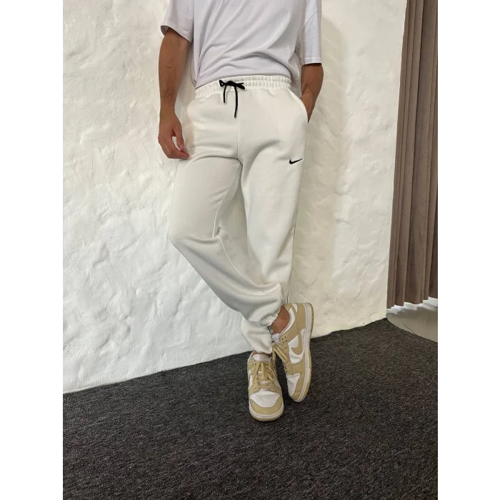 Krem NK Biyeli Unisex Oversize Eşofman