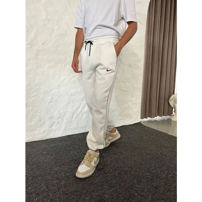 Krem NK Biyeli Unisex Oversize Eşofman