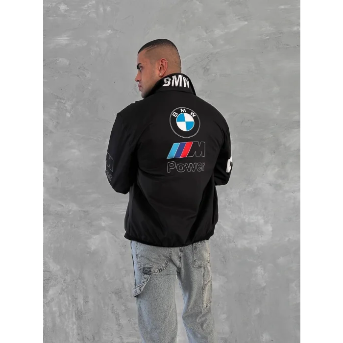 Siyah BMW İçi Astarlı Bumber Ceket