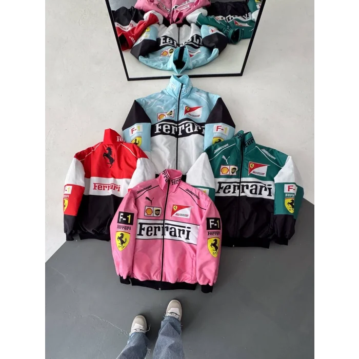 Mavi Ferrari İçi Astarlı Bumber Ceket