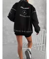 Mercedes İçi astarlı Unisex Bomber Ceket