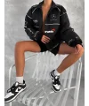 Mercedes İçi astarlı Unisex Bomber Ceket