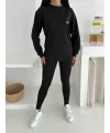 Siyah Arabiyeli Modal Taytlı Takım
