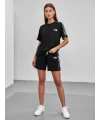 Siyah NF Oversize Unisex Şortlu Takım