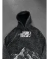 Vintage NF Üç İplik Oversize Kapşonlu Sweat