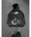 Vintage NF Üç İplik Oversize Kapşonlu Sweat