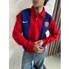 Kırmızı FCB Polo Yaka Unisex Oversize Sweat