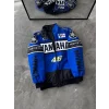 Mavi Yamaha İçi Astarlı Bumber Ceket
