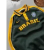 Yeşil Brasil Polo Yaka Unisex Oversize Sweat