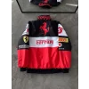 Beyaz Ferrari İçi Astarlı Bumber Ceket