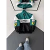 Yeşil Ferrari İçi Astarlı Bumber Ceket