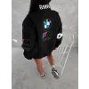 Siyah BMW İçi Astarlı Bumber Ceket