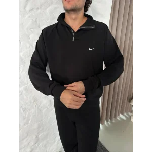 Siyah NK Basic Unisex Oversize Sweat