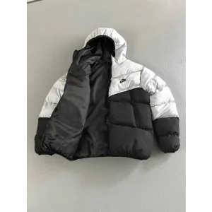 Gri NK Unisex Kapşonlu Şime Mont