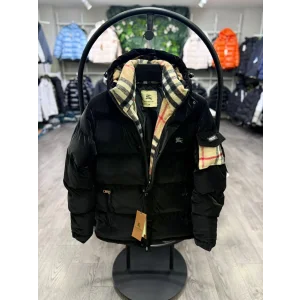 Siyah BURBERRY Premium European Quality Mont