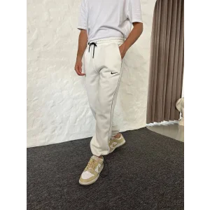 Krem NK Biyeli Unisex Oversize Eşofman