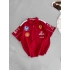 Kırmızı Ferrari Oversize Unisex Polo Yaka Tshirt