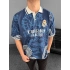Mavi RM Dragon Oversize Unisex Polo Taka Tshirt