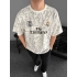 Beyaz RM Fifa 2025 Oversize Unisex Polo Taka Tshirt