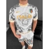 Beyaz Italia VRSC Unisex Oversize Şortlu Takım