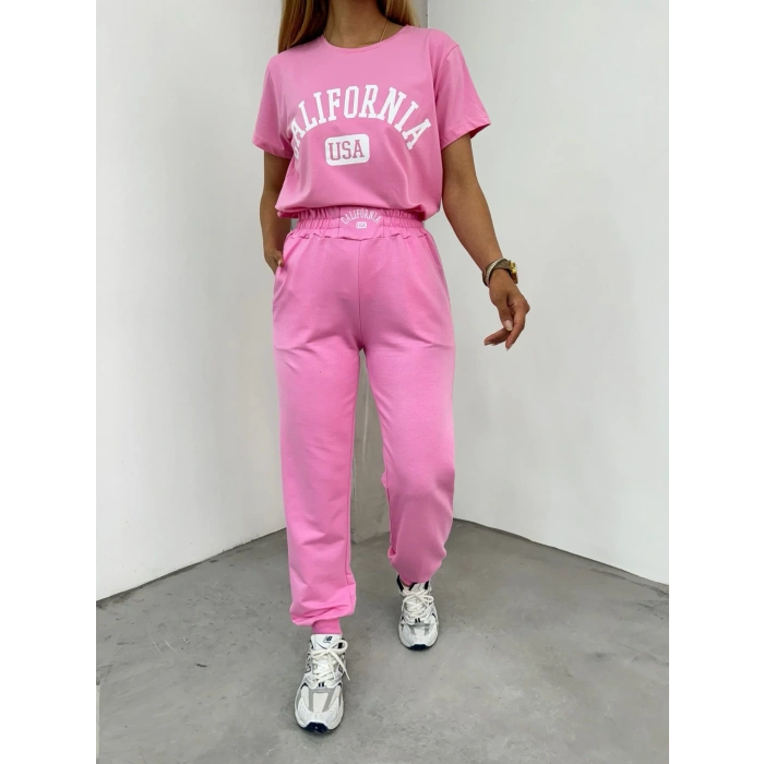 Pudra California Usa Eşofman Takımı