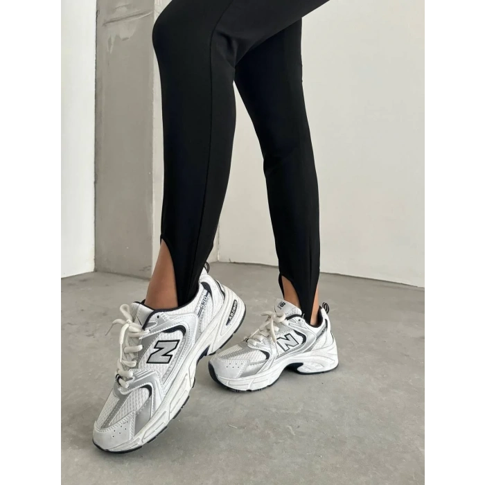 Topuktan Geçmeli Yüksek Bel Sıkılaştırıcı Tayt