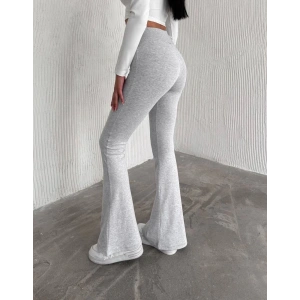 Gri Soft Bleze İspanyol Tayt