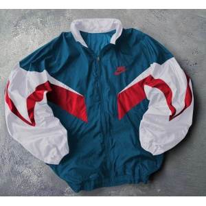 Mavi NK Logo Paraşüt Yağmurluk