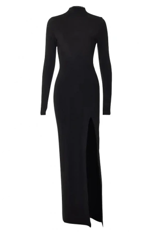 Siyah Dekolte Elbise