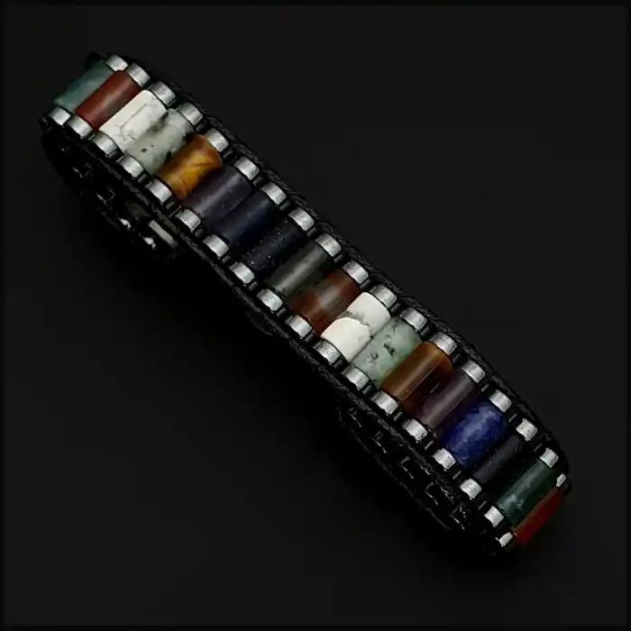 Galaksi Silindir Bileklik ve Kolye Set