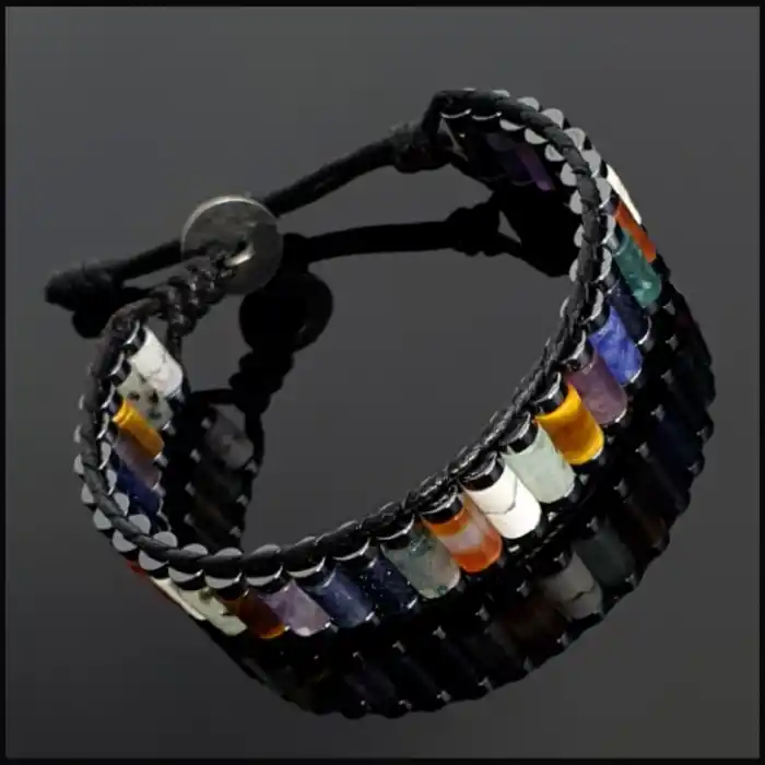 Galaksi Silindir Bileklik ve Kolye Set