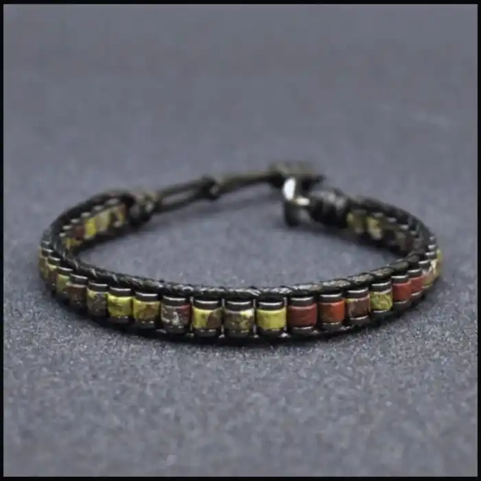 Kan Taşı Slim Silindir Bileklik