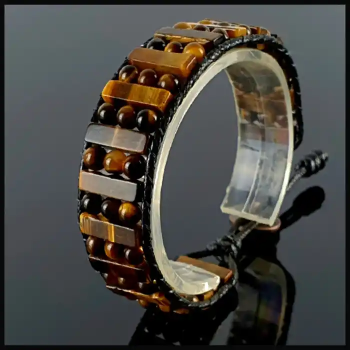 Kaplan Gözü Piyano Bileklik