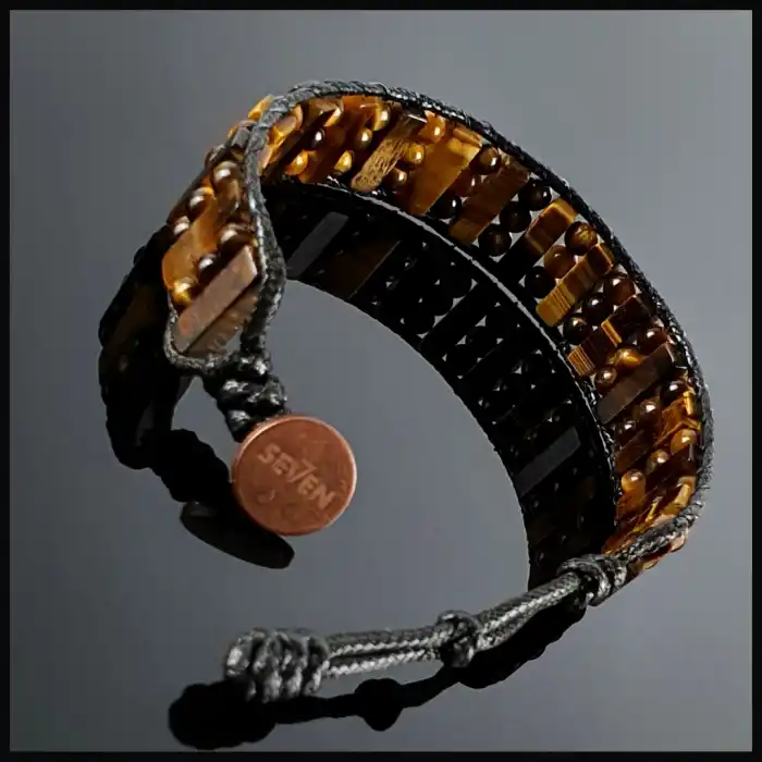 Kaplan Gözü Piyano Bileklik