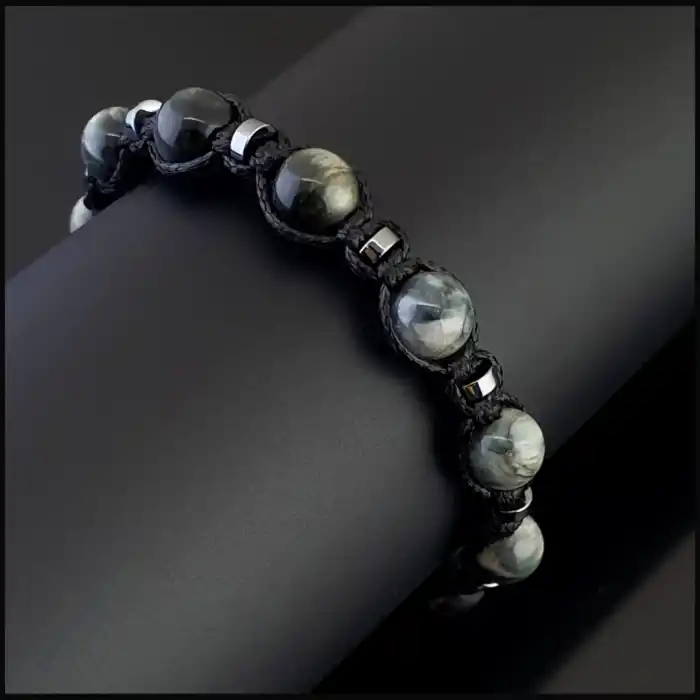 Küre Kartal Gözü Makrome Bileklik