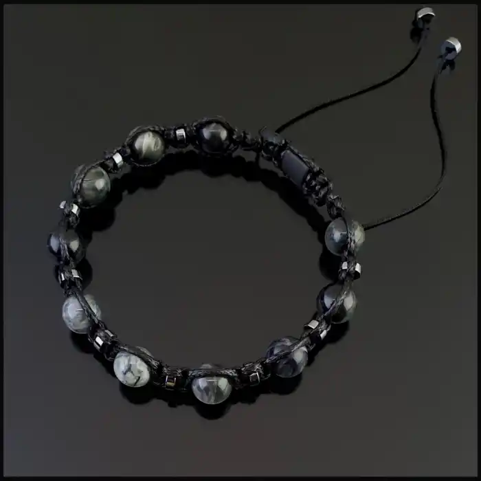 Küre Kartal Gözü Makrome Bileklik