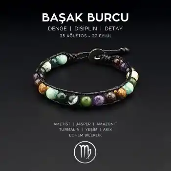 Başak Burcu Bohem Bileklik