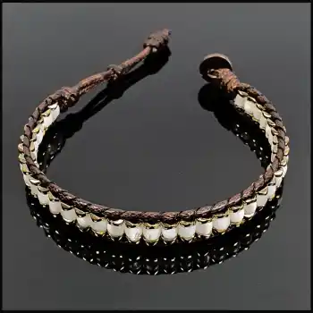 Sedef Slim Silindir Bileklik