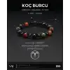 Koç Burcu Makrome Bileklik