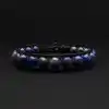 Orijinal Doğal Taş Üst Kalite Lapis Lazuli Tek Sıra Bohem Bileklik
