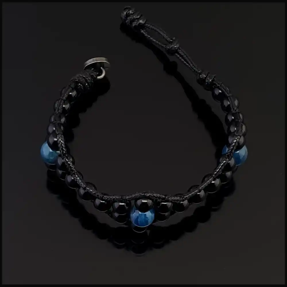 Apatit ve Akik Taşı Bohem Bileklik